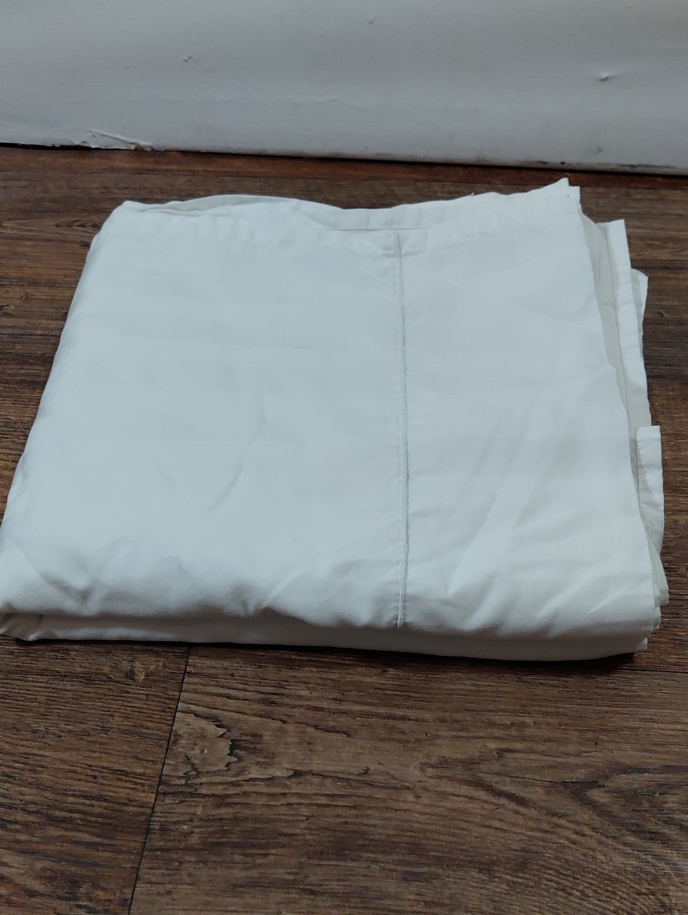Wamsutta White 1 Full Flat Sheet 100% Pima Cotton 89.76" X 97.64"